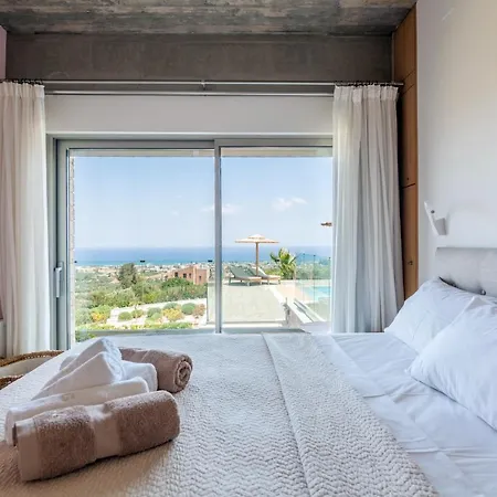 Vila Premium Seaview Gg With Private Pool, Sauna And Gym Kokkini Hani