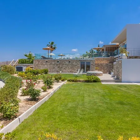 Villa Premium Seaview Gg With Private Pool, Sauna And Gym Kokkini Hani