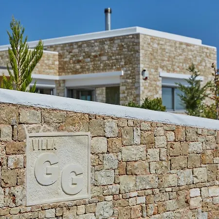 Premium Seaview Gg With Private Pool, Sauna And Gym Villa Kokkini Hani