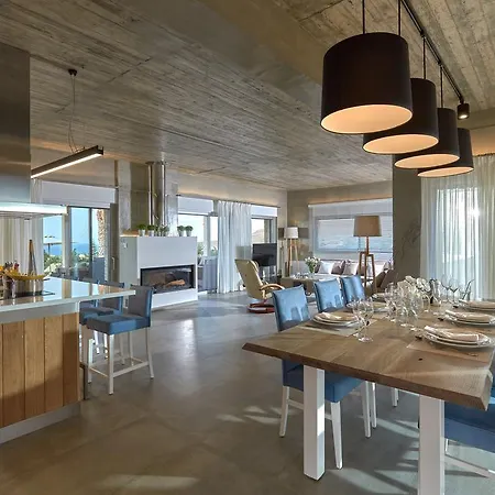 Premium Seaview Gg With Private Pool, Sauna And Gym * Kokkini Hani