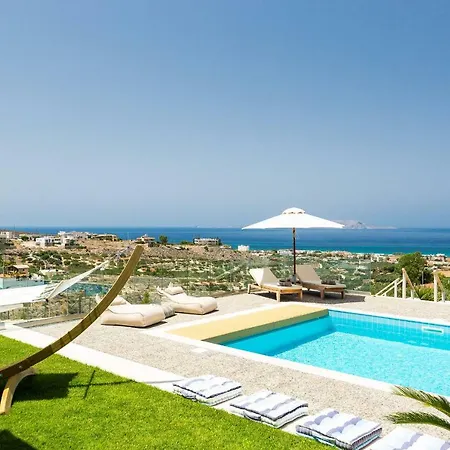 Premium Seaview Gg With Private Pool, Sauna And Gym Villa Kokkini Hani